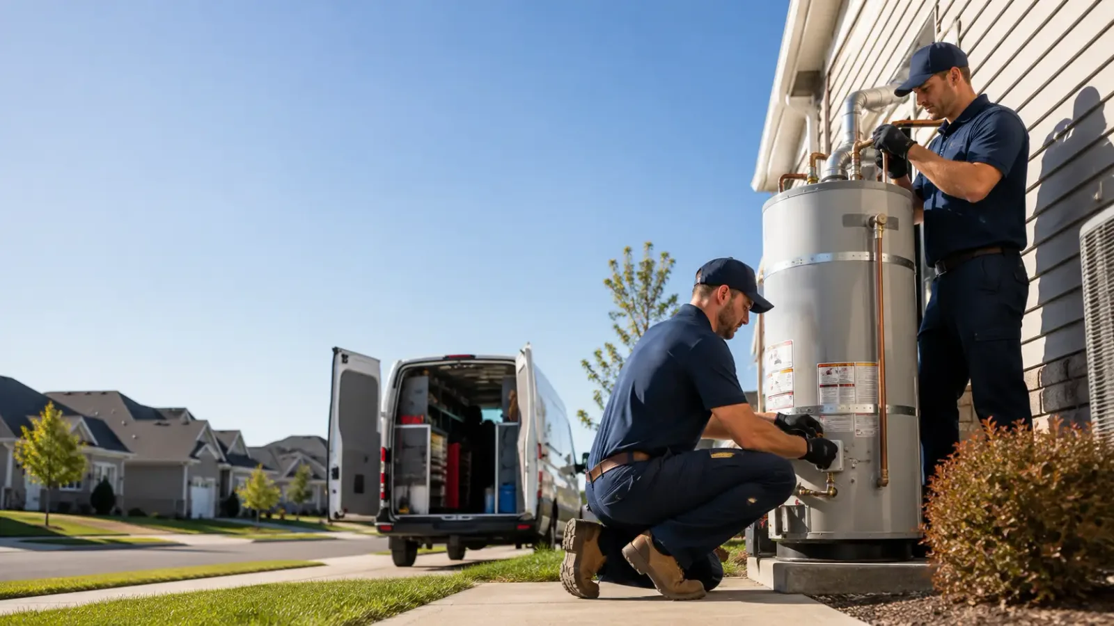 Water Heater Installation in Pledger, TX